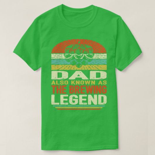 T-shirt Papa, La Légende (Design devant)