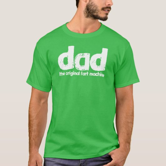 T-shirt Papa - la machine originale de pet (Devant)