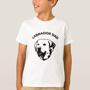 T-shirt papa Labrador
