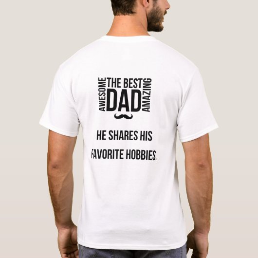 T-shirt Papa : Le Cool original (Dos)
