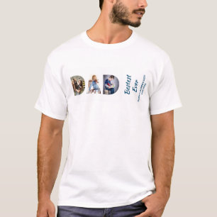T-shirt Papa le meilleur Tendance Transparent 3 Photos