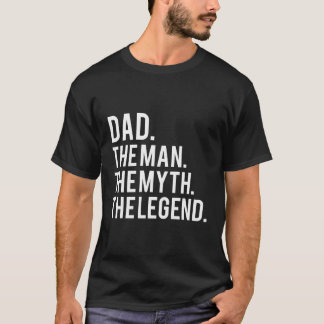 T-shirt Papa Le Mythe La Légende