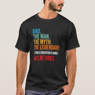 T-shirt Papa Le planificateur légendaire de congrès et de 