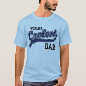 T-shirt Papa le plus froid du monde (Devant)