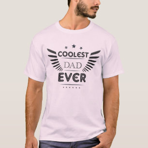 T-shirt Papa le plus froid jamais héroïque papa ailes desi