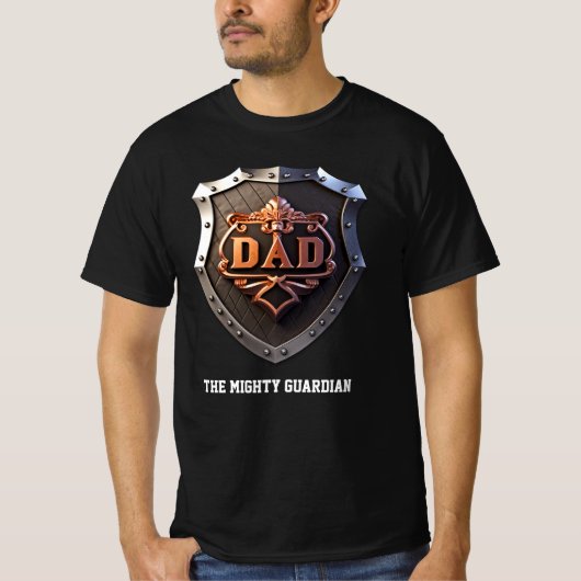 T-shirt Papa Le Puissant Gardien (Devant)