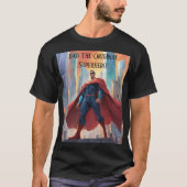 T-shirt Papa Le Superhéros Original (Devant)