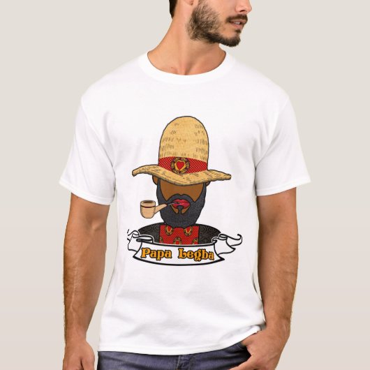 T-shirt Papa Legba Portrait (Devant)