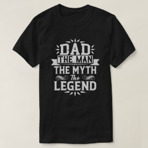 T-shirt Papa L'Homme Le Mythe La Légende Fête des Pères