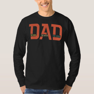 T-shirt Papa L'Homme Le Mythe La Légende Fête des pères 3