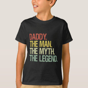 T-shirt Papa L'Homme Le Mythe La Légende Les Pères Cadeau