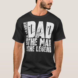 T-shirt Papa L'Homme Le Stock Trader Le1