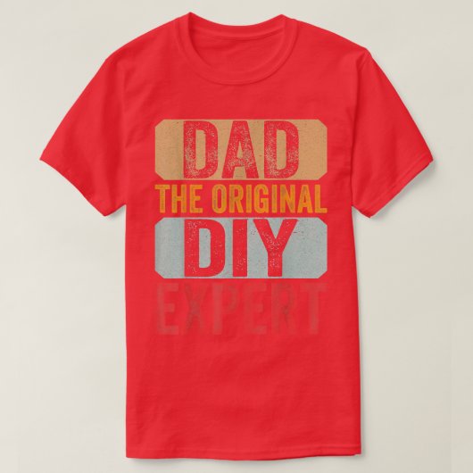 T-shirt Papa L'Originale Faites-Le Vous-Même do-it-yoursel (Design devant)