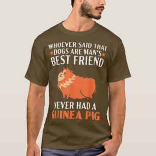 T-shirt Papa Maman Cochon d'Inde Rongeur Amoureux des Anim