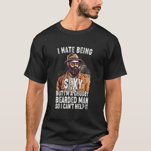 T-shirt Papa Mari Chubby Barbu Barbe (Devant)