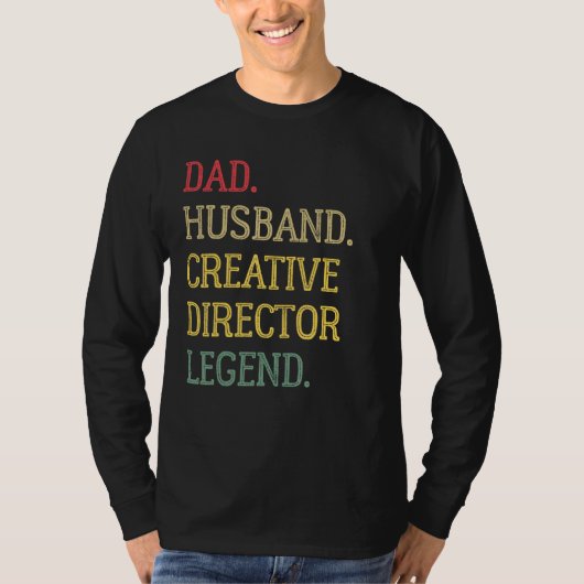 T-shirt Papa Mari Directeur Artistique Légende Directeur d (Devant)