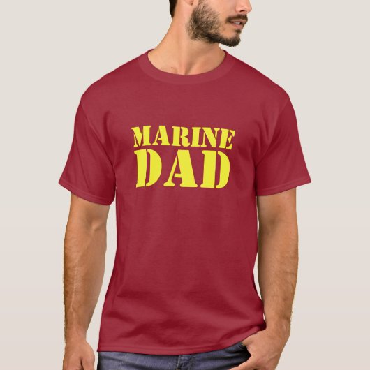 T-SHIRT PAPA MARIN (Devant)