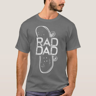 T-shirt Papa mec rad skateboard père amis