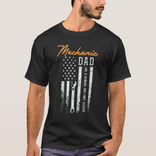T-shirt Papa Mécanicien Homme Comme Un Papa Normal Mais En