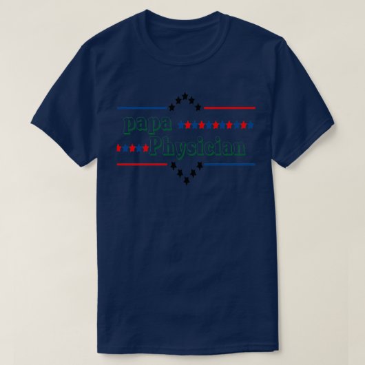 T-shirt papa Médecin cool de conception (Design devant)