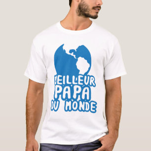 T-shirt papa_meilleur_du_monde_planete_terre_2302