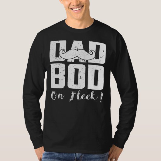 T-shirt Papa Mens Bod Sur Fleek Gym (Devant)