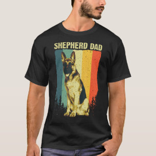 T-shirt Papa mignon Berger Allemand pour hommes père amate