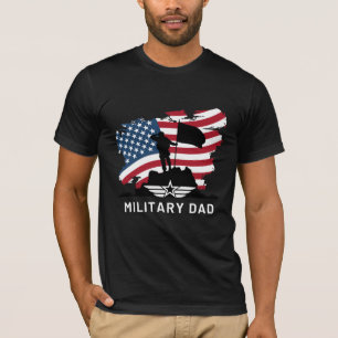 T-shirt Papa militaire