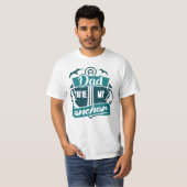T-shirt Papa mon ancre (Devant entier)