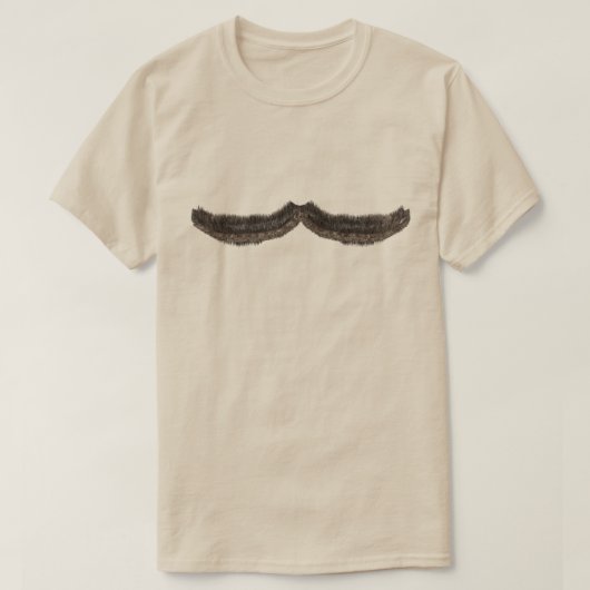 T-shirt Papa Moustache (Design devant)