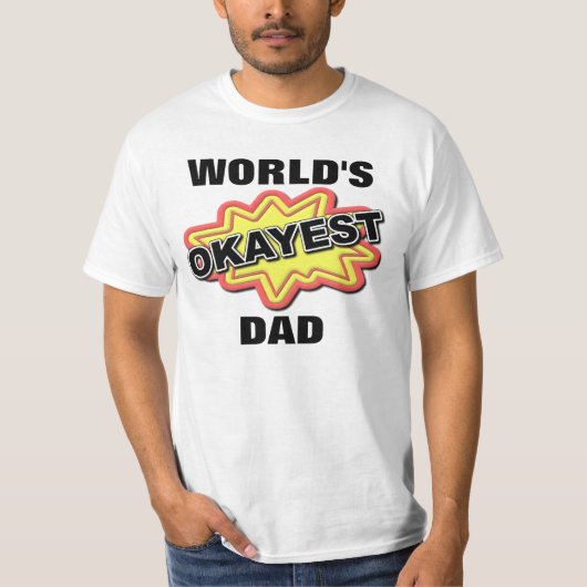 T-shirt Papa Moyennement Sympa du Monde (Devant)