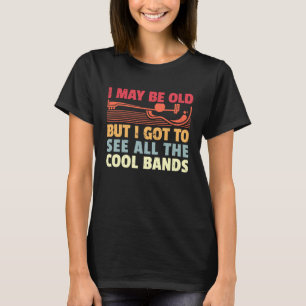 T-shirt Papa Music Grandpa Rock'n'Roll Papa Rock Concerts