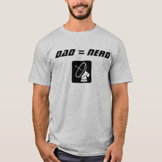 T-shirt Papa nerd