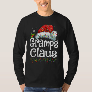 T-shirt Papa Noël Chapeau de Claus Pyjama de Noël Tapis de