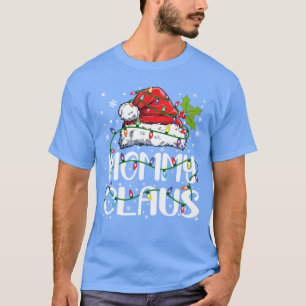 T-shirt Papa Noël de Noël Chapeau de Santa Matching Famill