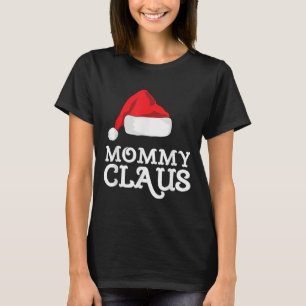 T-shirt Papa Noël Maman Chapeau de Noël de Santa Pyjama Fa