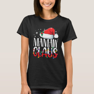 T-shirt Papa Noël Mamie Pyjama de Noël de famille assorti