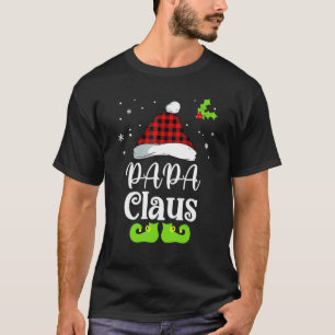 T-shirt Papa Noël Santa  Noël Correspondance Famille Xmas