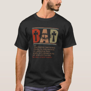 T-shirt Papa Noun Aimer Sa Femme Enfants Travail dur Humil