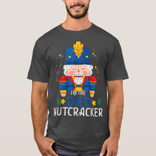 T-shirt Papa Nutcracker Correspondance Famille Groupe Noël