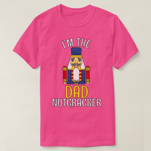 T-shirt Papa Nutcracker Correspondance Famille Papa Noël (Design devant)