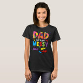 T-shirt Papa Obtenons des couleurs broussailles peintres p (Devant entier)