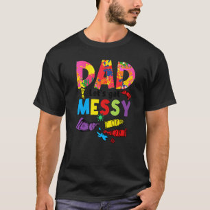 T-shirt Papa Obtenons des couleurs broussailles peintres p