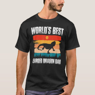 T-shirt Papa Of Bearded Dragon World's Best Bearded Dragon