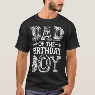 T-shirt Papa of the Birthday Boy Funny Père Papa Famille M