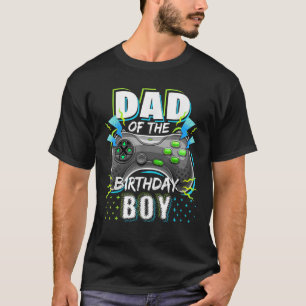 T-shirt Papa of the Birthday Boy Matching Video Gamer Birt