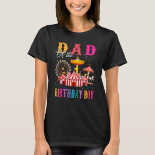T-shirt Papa Of The Birthday Boy Ringmaster Circus Birthda