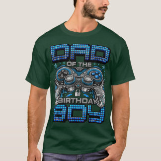 T-shirt Papa of the Birthday Boy Video Gamer Anniversaire