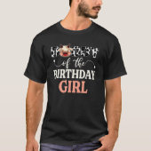 T-shirt Papa Of The Birthday Girl (Devant)