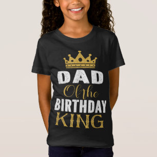 T-Shirt Papa Of The Birthday King Boys Anniversaire Party